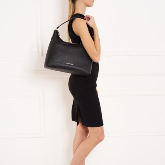 Michael Kors Black Pebbled “Lexington” Large Handbag! NWT!! - Picture 4 of 12